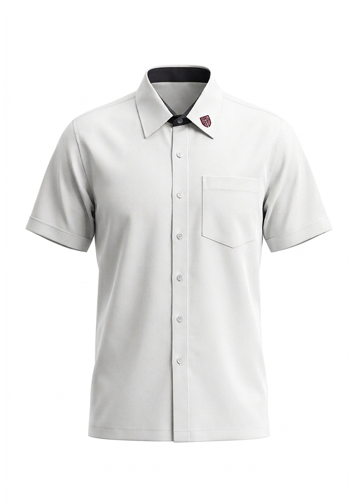 John Paul College Senior Summer Shirt SS White