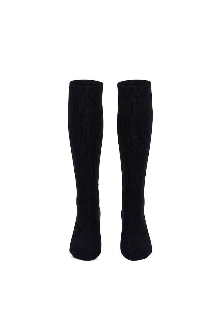John Paul College Girls Winter Long Sock Black
